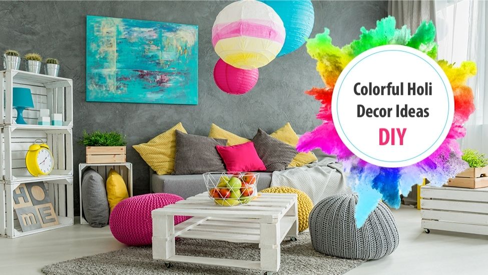 Colorful Holi Decoration Ideas for Your Home | Holi Special DIY