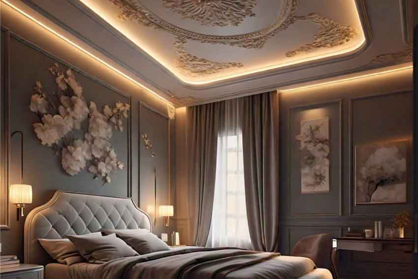 Dreamy Elegance: False Ceiling Design for Bedroom