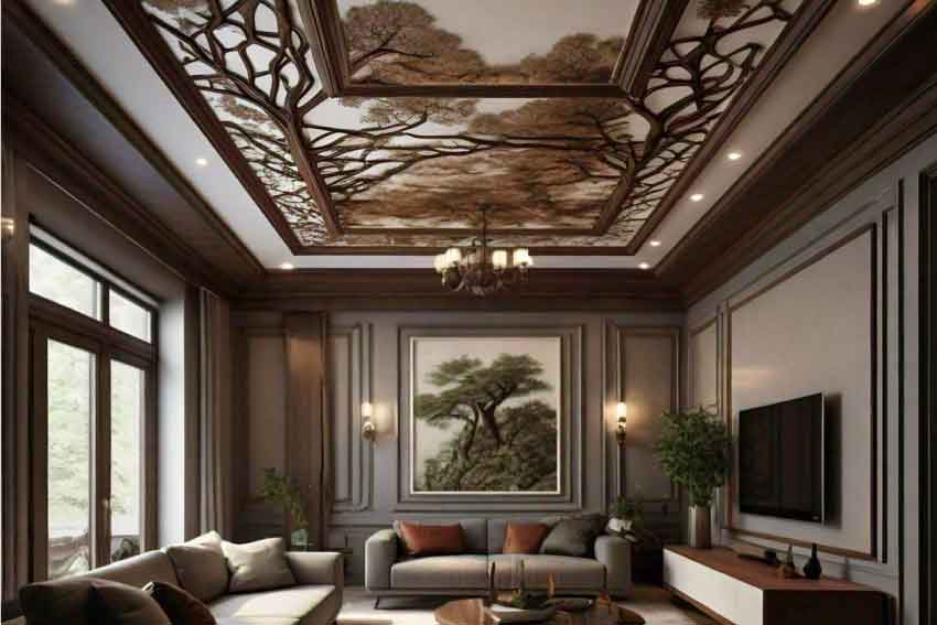 Nature-inspired: Room Ceiling Design
