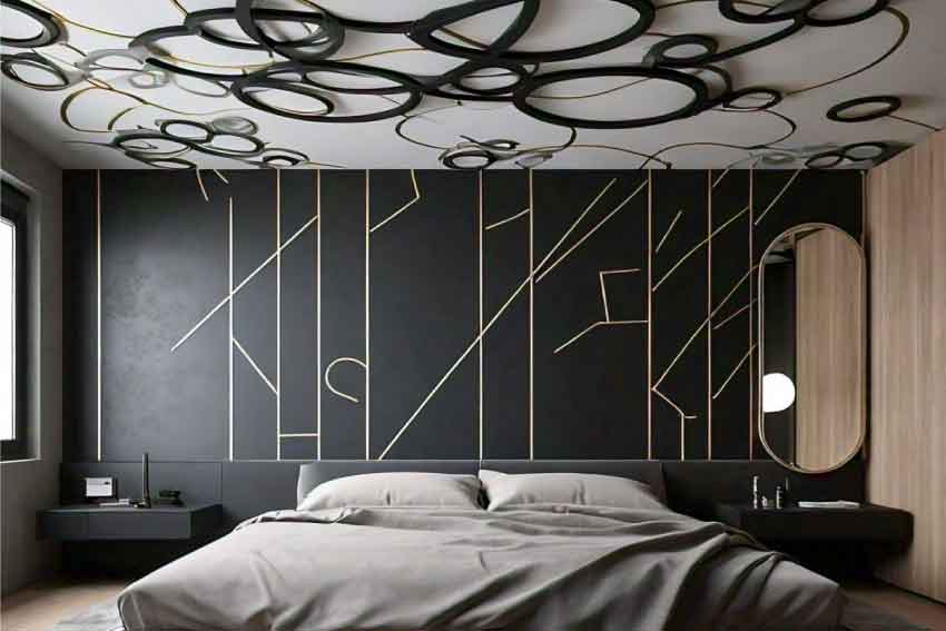 Artistic Expression: False Ceiling Design for Bedroom
