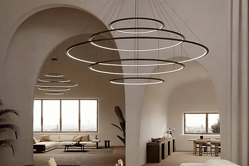 High Ceiling Chandelier